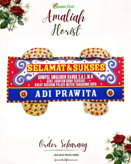 Papan Bunga Ucapan Selamat Sugerkidul